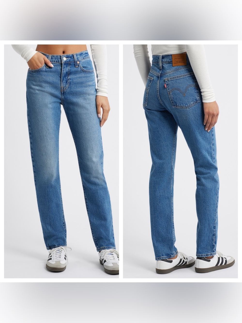 High Waist Slim Straight Leg Jeans Size 28 x 29 Like New!